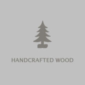 Hand Crafted Wood Logo